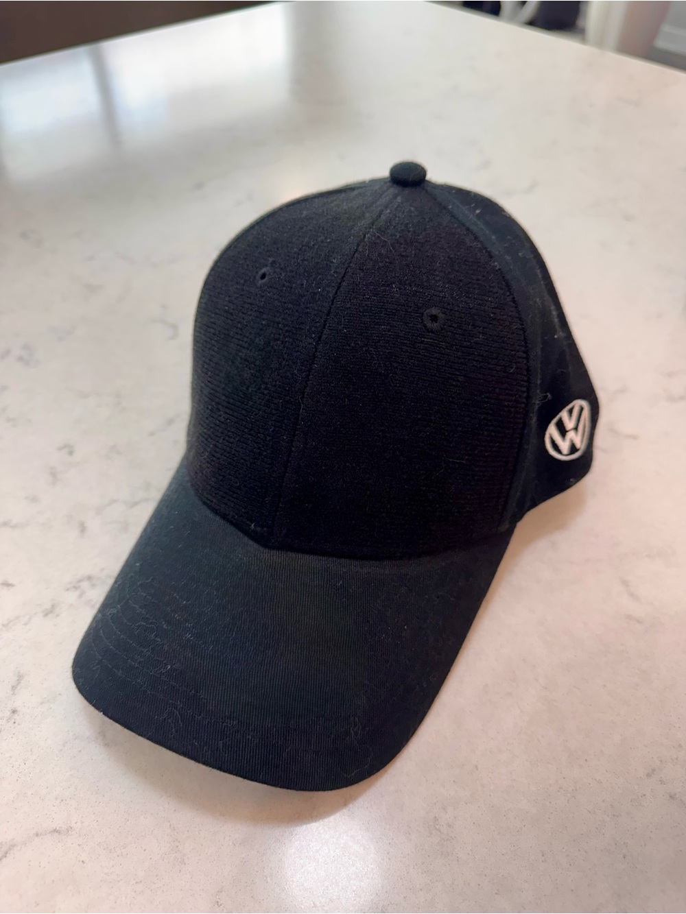 NWOT Black Volkswagen Logo Baseball Cap